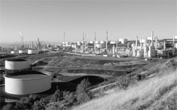 Photo: Photo of refinery in Richmond, CA