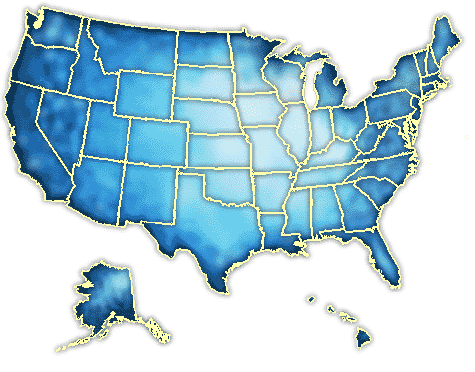 Imagemap of United States