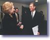 The First Lady with Dr. Scott Hitt, Chairperson of the Presidential Advisory Council on HIV and AIDS (12/18/98)