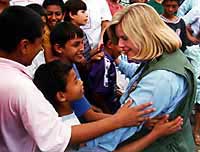 Photo of Mrs. Gore in Honduras