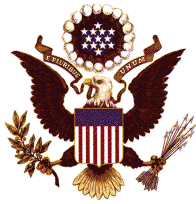 Seal graphic of eagle
