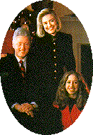 [PHOTO: Photo of the Clinton family - 
December 1995]