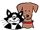 Cartoon image of 
Socks and Buddy