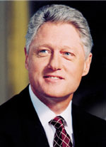 Photo of President Clinton