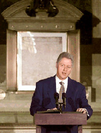 [President Clinton]