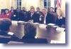 The President and Sandra Thurman with the Presidential Advisory Council on HIV and AIDS (12/18/98)